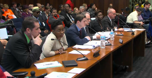 Eric Foster, IADDA's VP of Substance Abuse Services and Chief Operating Officer, testified at the senate hearing.